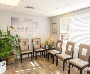 Dental Office Waiting area with Chairs